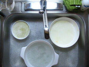 Cleaning Dirty Dishes