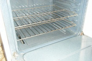 dirty oven racks
